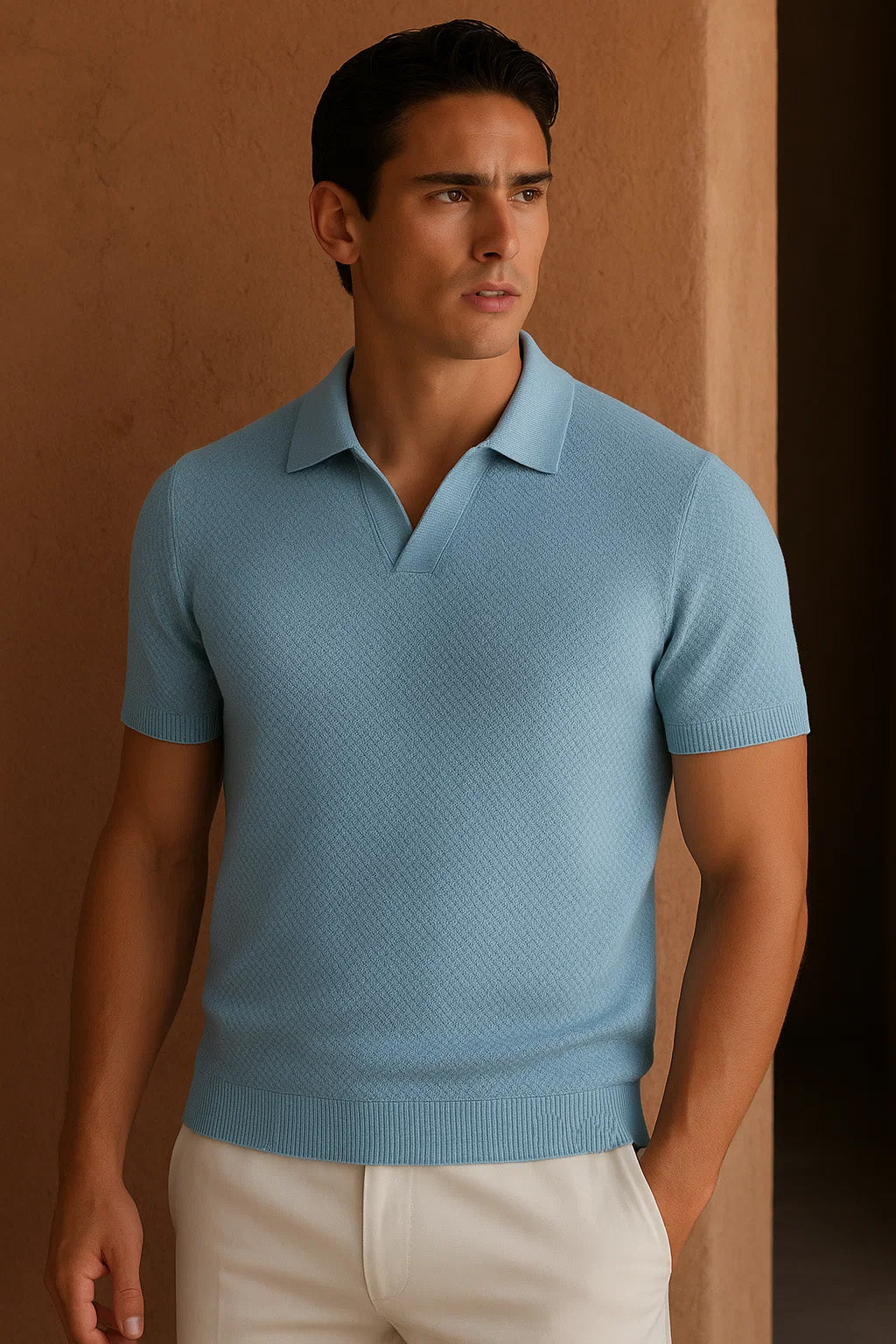 Marine Küsten-Poloshirt