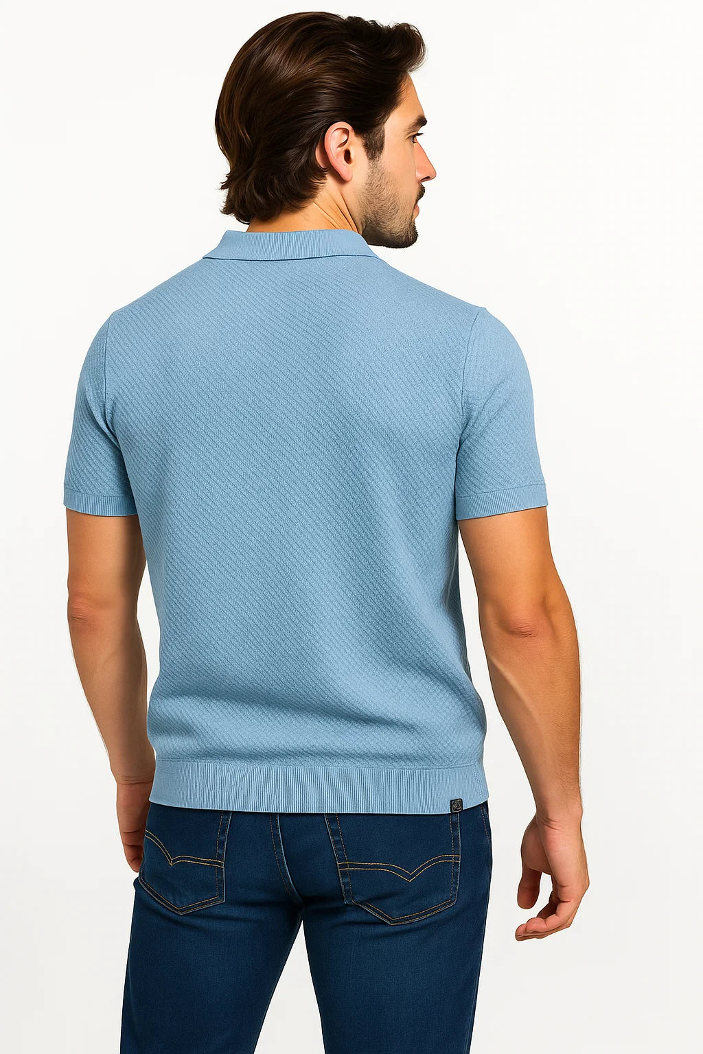 Marine Küsten-Poloshirt