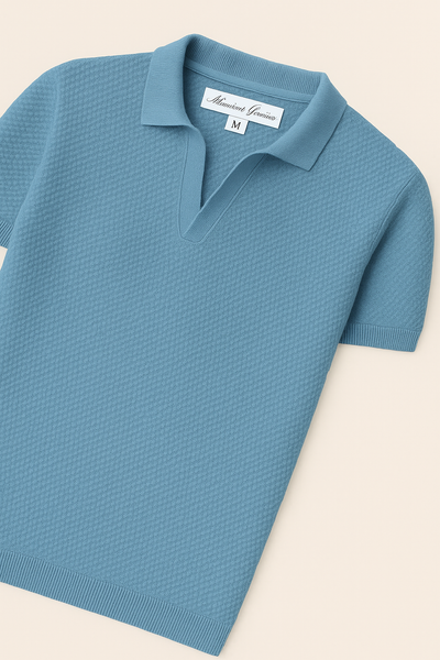 Marine Küsten-Poloshirt
