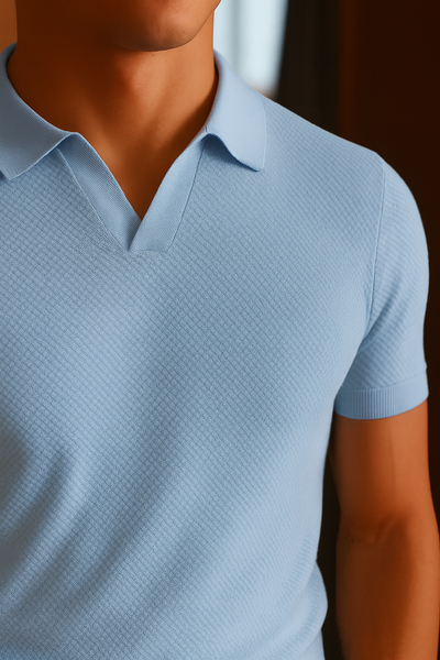 Marine Küsten-Poloshirt