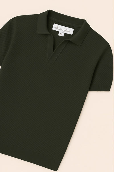 Schiefergraues City-Poloshirt